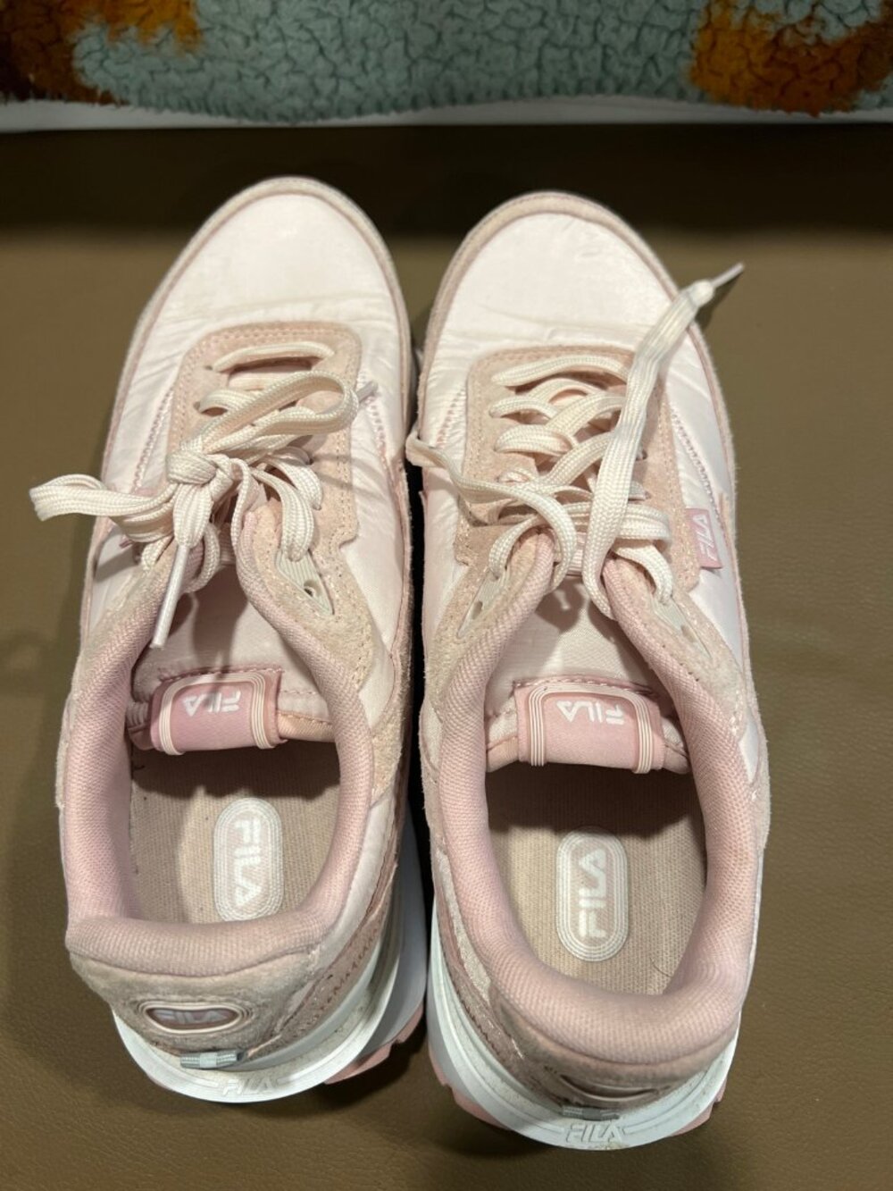 Fila Renno Sneakers Blush Pink Retro Runner Women's Size 10
